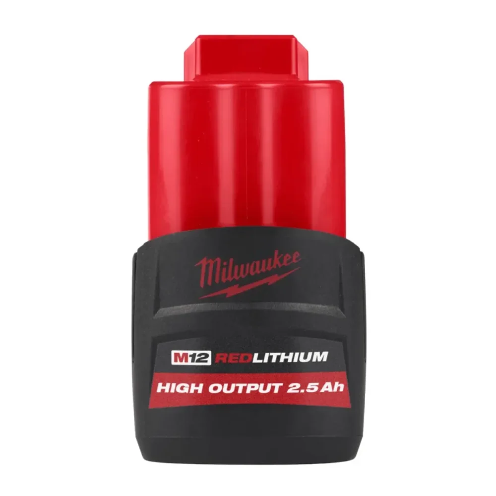 Акумулятор Li-Ion HIGH OUTPUT MILWAUKEE, M12 HB2.5 2,5Аг