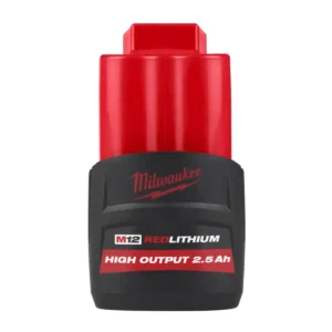 Акумулятор Li-Ion HIGH OUTPUT MILWAUKEE, M12 HB2.5 2,5Аг