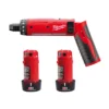 Викрутка акумуляторна MILWAUKEE, M4 D-202B, 5Нм (зарядний пристрій, 2 акумулятори М4 2Аг, картонне пакування)