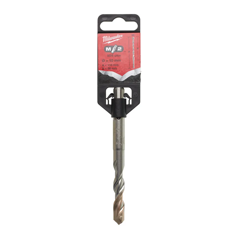 Бур SDS-PLUS M2 MILWAUKEE, діаметр 10,0х110х50мм