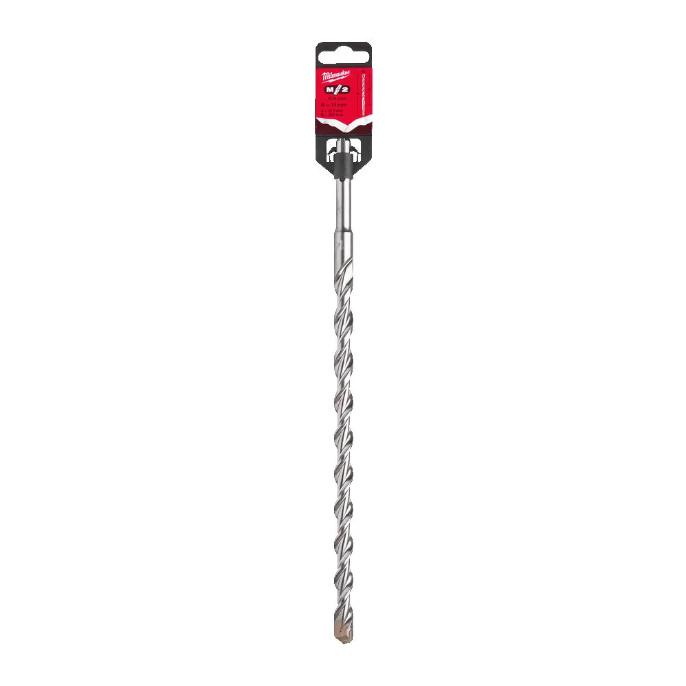 Бур SDS-PLUS M2 MILWAUKEE, діаметр 14,0х310х260мм