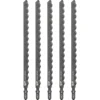Полотна для лобзиків T313AW MILWAUKEE, 155мм, (5шт), (ізоляційні матерали, гума)