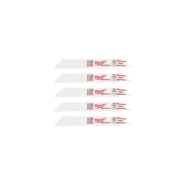 Полотно для шабельних пил GP MILWAUKEE, 150х2,5/1,8мм, (5шт), (універсальні) (заміна на 48475292)