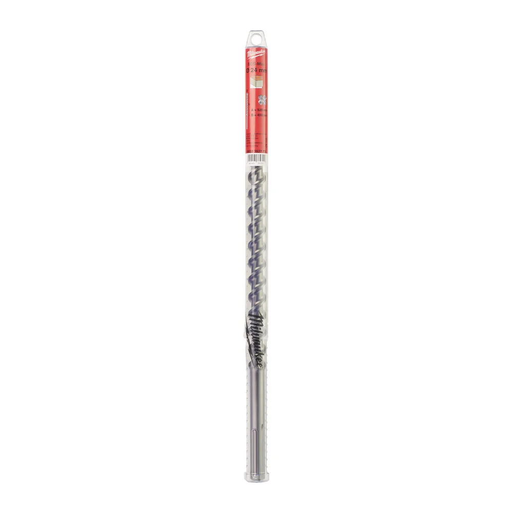 Бур SDS-MAX MX4 MILWAUKEE, діаметр 24,0х520х400мм