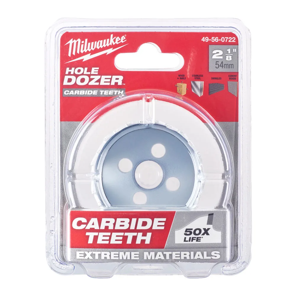 Коронка Bi-Metal Carbide MILWAUKEE, діаметр 54мм