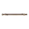 Свердло по металу HSS-G MILWAUKEE, DIN 1412 C, діаметр 3,5х52х14мм, двостороннє, (10шт), пластикова коробка