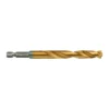 Свердло по металу RedHEX SHOCKWAVE HSS-TiN MILWAUKEE, діаметр 10,0х120х76мм, (5шт), пластикова коробка