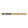 Свердло по металу RedHEX SHOCKWAVE HSS-TiN MILWAUKEE, діаметр 4,8х78х29мм