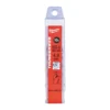 Свердло по металу THUNDERWEB HSS-G MILWAUKEE DIN338, діаметр 4,9х86х52мм, (10шт), пластикова коробка