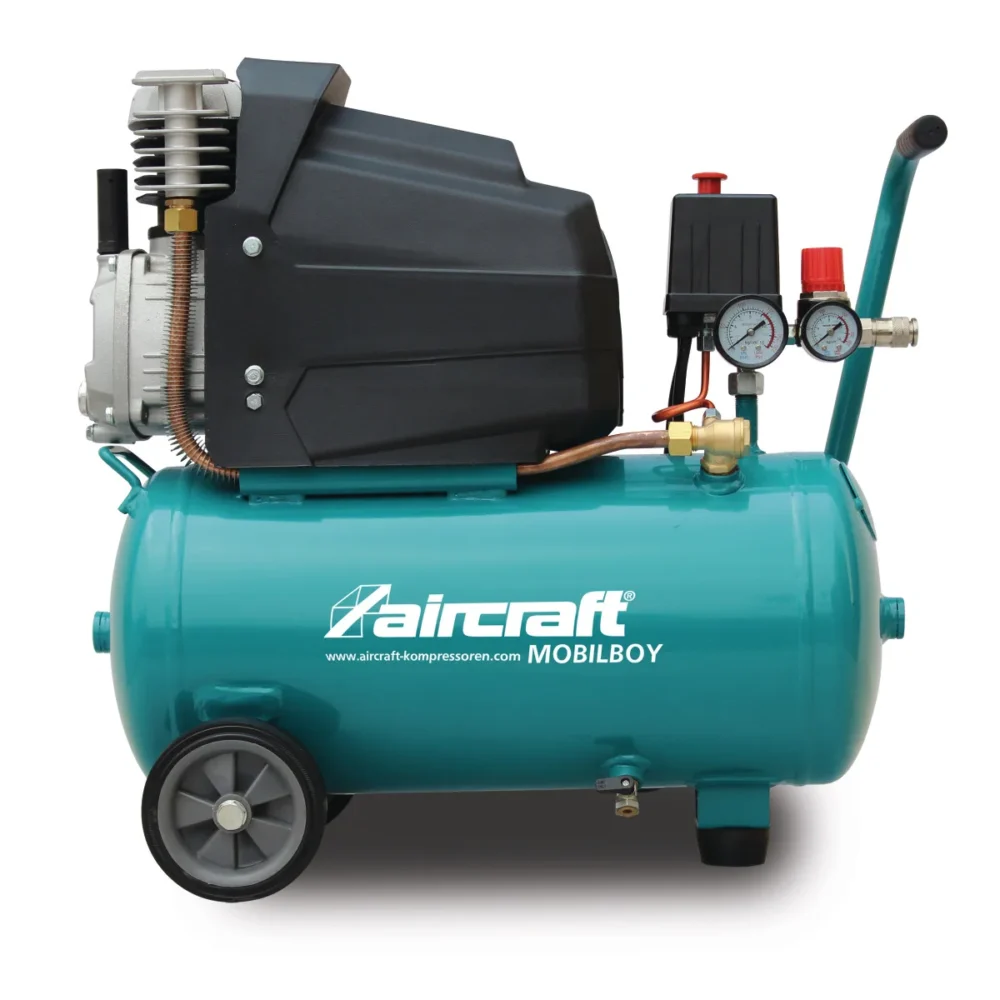 Компресор поршневий AIRSTAR MOBILBOY 261/24T E (ресивер 24 л, пр-сть 266 л/хв) SN: 25070038, 25070080