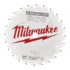 Диск пиляльний по дереву PFTE MILWAUKEE, діаметр 184х5/8"х1,6мм, 24 зуб.