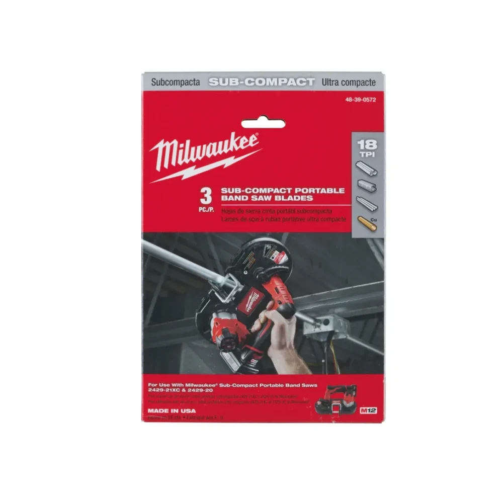 Полотно для стрічкових пил MILWAUKEE, 687,57х2,5/1,8мм, (3шт)