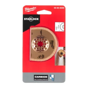 Полотно для мультітула STARLOCK MILWAUKEE, Carbide Grit 75х20х1,2мм (видалення затирки)
