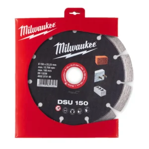 Диск алмазний MILWAUKEE DSU 150, діаметр 150мм (для штроборізів)