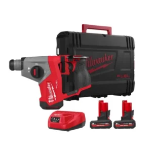 Перфоратор акумуляторний безщітковий SDS-PLUS MILWAUKEE, M12 FHAC16-502X, 1,15Дж (зарядний пристрій С12 С, 2 акумулятори М12 HB5