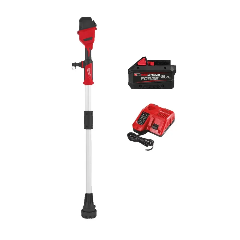Насос для перекачки води акумуляторний MILWAUKEE, M18 BLSWP-801 (зарядний пристрій M12-18 FC. 1 акумулятор M18 FB8 8Аг)
