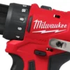 Дриль-шуруповерт акумуляторний MILWAUKEE M12 BLDDRC-402C, 40Нм (зарядний пристрій С12, 2 акумулятори М12 В4 4Аг, кліпса для реме