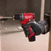 Дриль-шуруповерт акумуляторний MILWAUKEE M12 BLDDRC-402C, 40Нм (зарядний пристрій С12, 2 акумулятори М12 В4 4Аг, кліпса для реме
