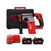 Перфоратор акумуляторний безщітковий SDS-PLUS MILWAUKEE, M18 BLH-502X, 2,3 Дж (зарядний пристрій M12-18 FC, 2 акумулятори М18 В5