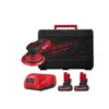 Шліфмашина ексцентрикова акумуляторна безщіткова MILWAUKEE M12 FROS5-502X, діаметр150мм (зарядний пристрій С12 С, 2 акумулятори