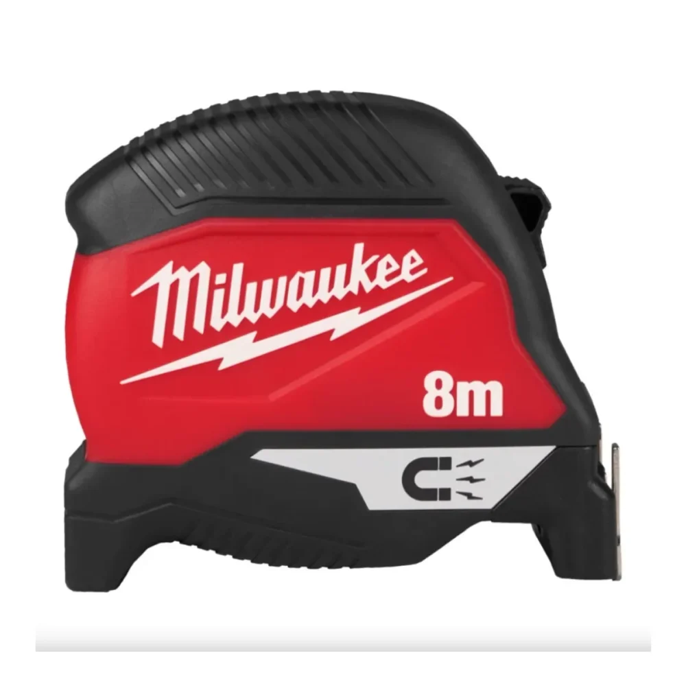 Рулетка магнітна MAGNETIC MILWAUKEE (Gen4), 8м (30мм)