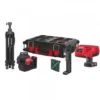Нівелір 3D лазерний акумуляторний MILWAUKEE, M12 3PLSKIT-401P (360 градусів, зелений промінь) (зарядний пристрій С12 С, 1 акумул