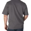 Футболка MILWAUKEE, WTSSGR-M з кишенею та коротким рукавом, сіра, (розмір M)