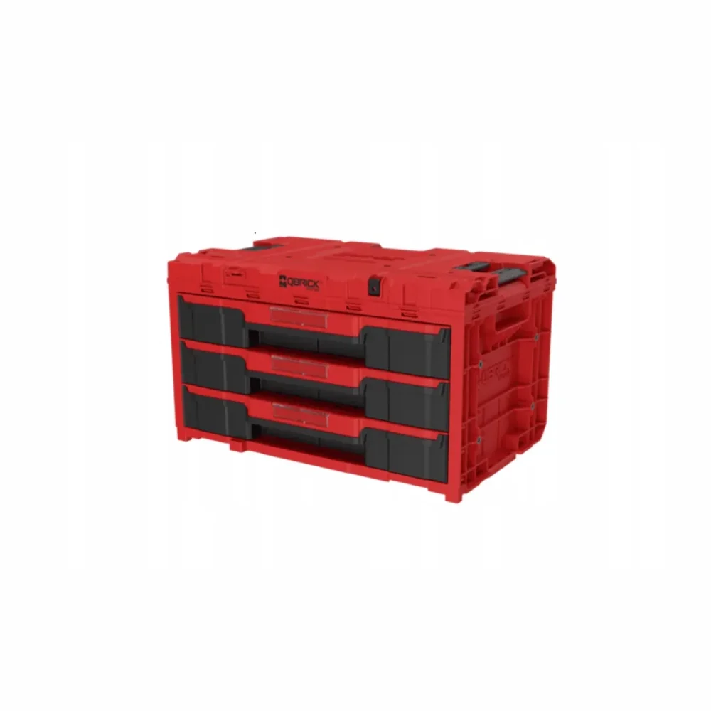 Ящик для інструментів QBRICK SYSTEM ONE DRAWER 3 TOOLBOX 2.0 RED ULTRA HD CUSTOM (587х380х340) (5901238259763)