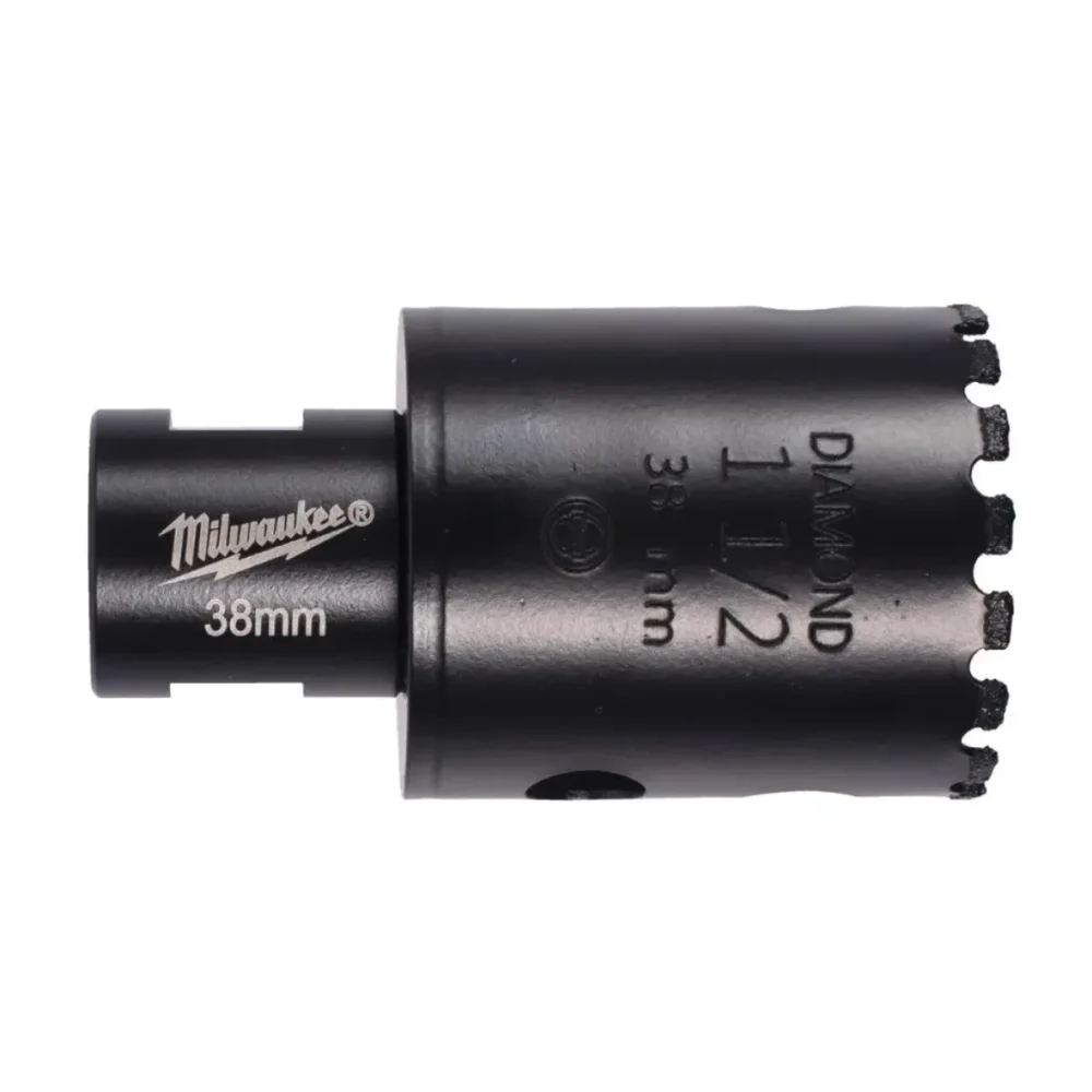 Коронка алмазна Diamond Max MILWAUKEE M14, діаметр 38мм (сухе свердління)
