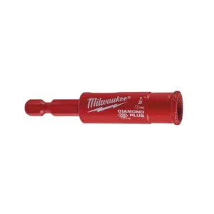 Коронка алмазна Diamond Plus/Max MILWAUKEE, діаметр 22,0мм (1/4'' Hex) (свердління з водою)