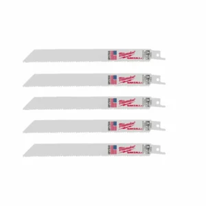 Полотно для шабельних пил THIN KERF MILWAUKEE, 200х3,1/2,1мм, (5шт), (універсальні)