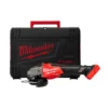 Шліфмашина кутова - болгарка акумуляторна безщіткова MILWAUKEE, M18 FHSAG125XB2-0X, 1800 Вт, діаметр 125мм (каркас, антивібрацій