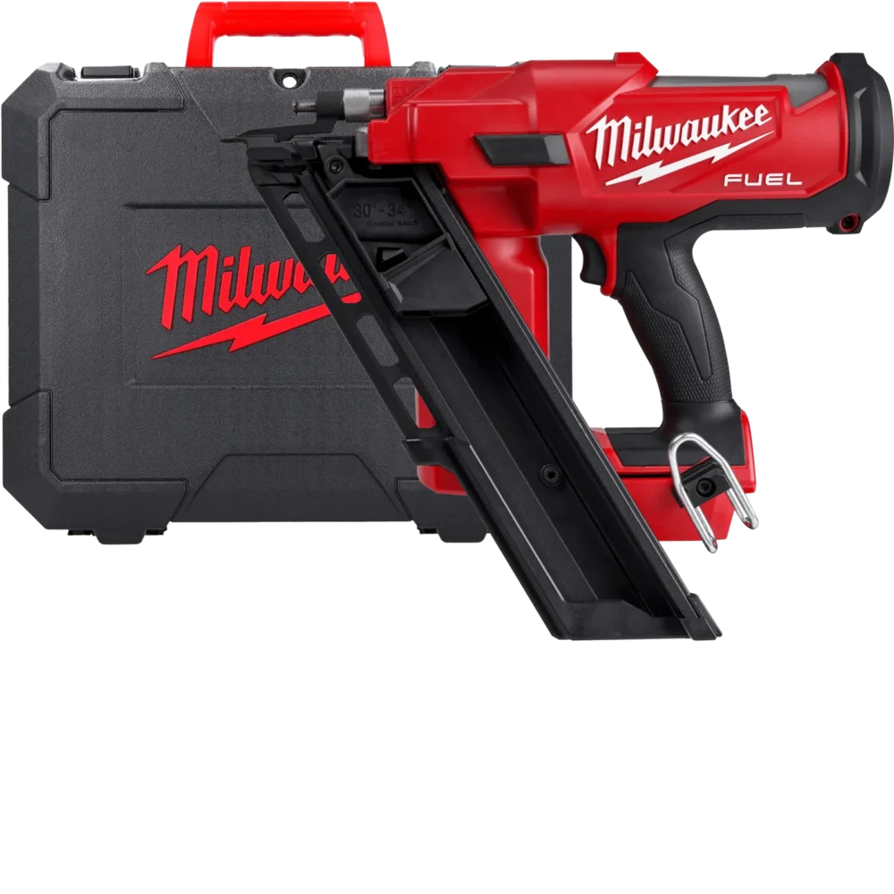Пістолет цвяхозабивний акумуляторний безщітковий MILWAUKEE, M18 FFN-0C, 50-90мм (каркас, кейс)