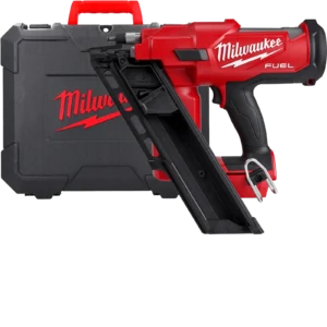 Пістолет цвяхозабивний акумуляторний безщітковий MILWAUKEE, M18 FFN-0C, 50-90мм (каркас, кейс)