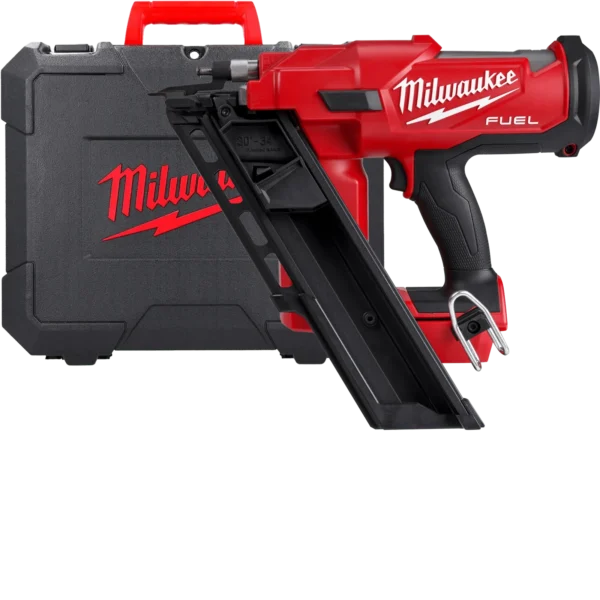 Пістолет цвяхозабивний акумуляторний безщітковий MILWAUKEE, M18 FFN-0C, 50-90мм (каркас, кейс)
