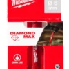 Коронка алмазна Diamond Plus/Max MILWAUKEE, діаметр 6,0мм (1/4'' Hex) (свердління з водою)