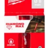 Коронка алмазна Diamond Plus/Max MILWAUKEE, діаметр 8,0мм (1/4'' Hex) (свердління з водою)