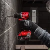 Дриль-шуруповерт з ударом акумуляторний безщітковий MILWAUKEE, M18 BLPDRC-202C, 60,5Нм (зарядний пристрій М12-18 С, 2 акумулятор