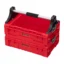 Ящик відкритий з ручкою QBRICK SYSTEM PRO MODULAR TRAY RED HD: PRO ВOX 130+PRO EXTENDER+PRO ВOX Handle (5901238259701)