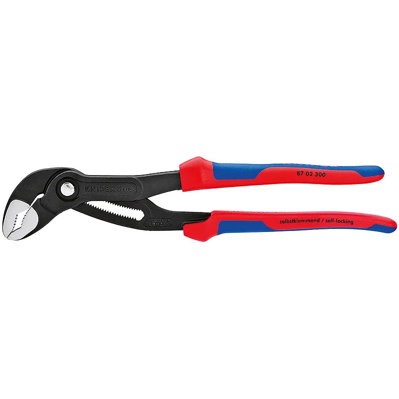 Високотехнологічні сантехнічні кліщі Cobra KNIPEX 87 02 300 SB