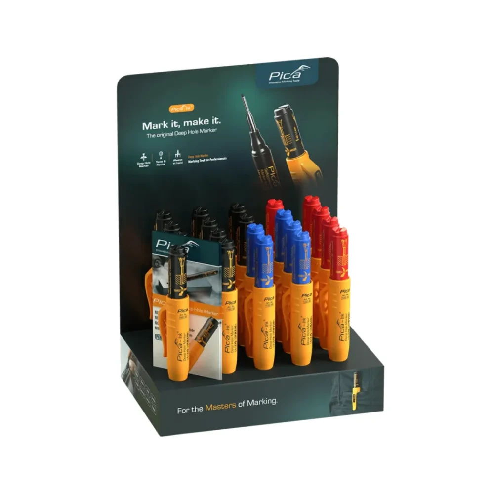 Набір олівців PICA INK deep-hole-marker Чорний (20 предметів)