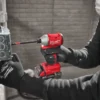 Шуруповерт ударний акумуляторний безщітковий 1/4" HEX MILWAUKEE, M18 BLIDR-0, 190Нм (каркас, кліпса для ременя, картонне пакуван