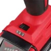 Шуруповерт ударний акумуляторний безщітковий 1/4" HEX MILWAUKEE, M18 BLIDR-0, 190Нм (каркас, кліпса для ременя, картонне пакуван