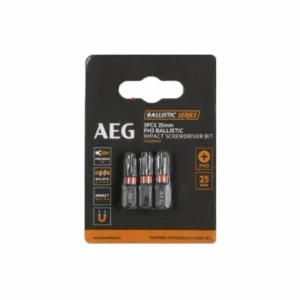 Біта ударна AEG AAK253PH3, PH3, 25мм (3шт)