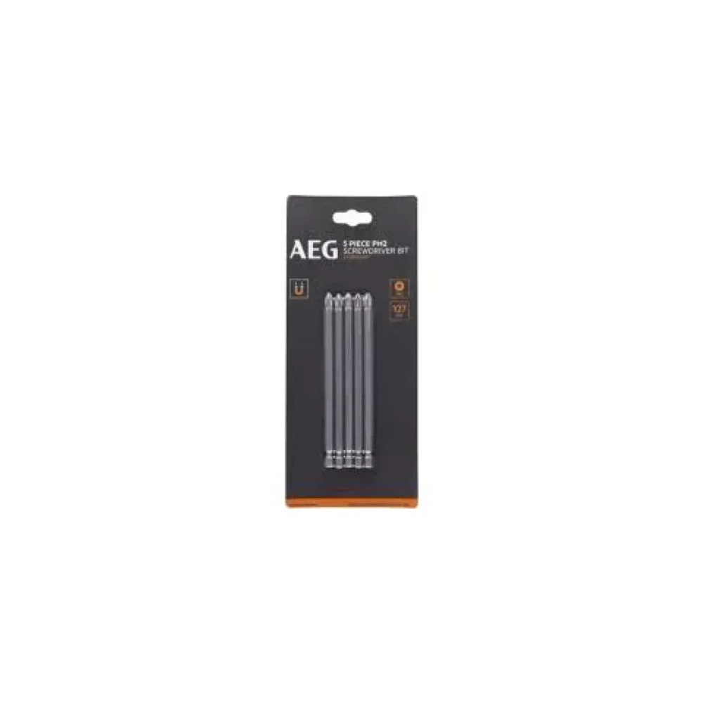 Біта AEG ASDPH21275, PH2, 127мм (5шт)