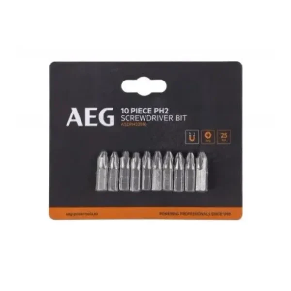 Біта AEG ASDPH22510, PH2, 25мм (10шт)