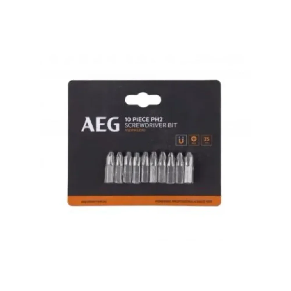Біта AEG ASDPZ22510, PZ2, 25мм (10шт)