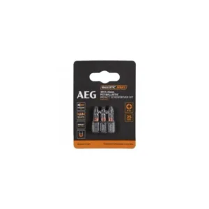 Біта ударна AEG AAK252PZ1, PZ1, 25мм (3шт)