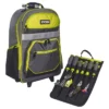 Рюкзак для інструменту RYOBI RSSBP2, 25л, на коліщатках, телескопічне руків'я, поліестер 600D