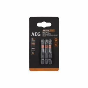 Біта ударна AEG AAK502PZ3, PZ3, 50мм (3шт)
